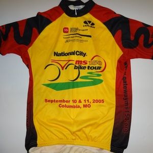 Voler Yellow MS150 Cycling shirt